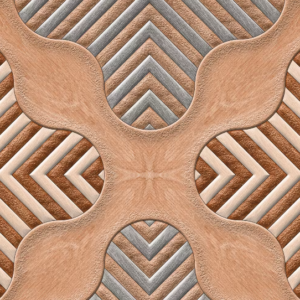 HRP Brown X Frame Tiles